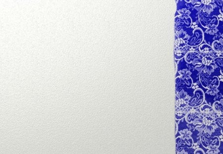 metallic white with blue lace - white, blue, lace, background, metallic