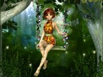 Fairy on Swing