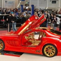 Mercedes McLaren SLR Red Gold Dream