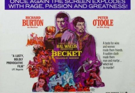 Classic Movies - Becket - classic film, richard burton, peter o toole, british films