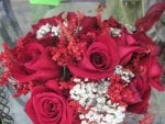 Bouquet of red roses