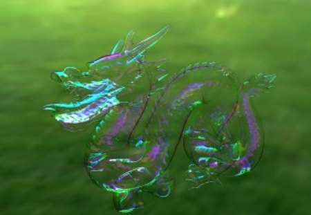 Bubble_Dragon - dragon, wallpaper, cool, bubble