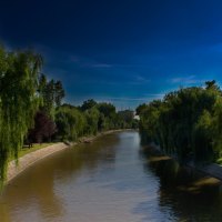 the bega river in serbia