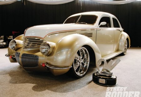 41 Hupmobile - chrome wheels, award, 41, classic