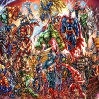 Marvel And DC Heroes