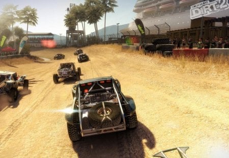 Dirt 2 - action, video, game, thrill