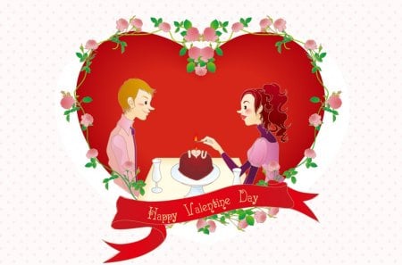 Valentine's Day - february, day, 14, valentine