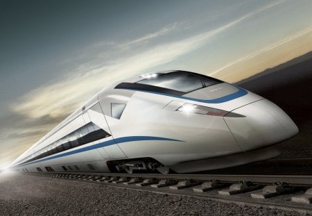 Amazing Train - speed, vehicles, trains, amazing, technology, future