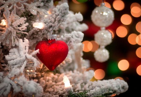 LOVE HOLIDAYS - holidays, decoration, lights, heart