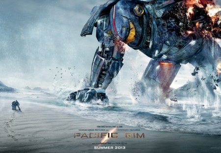 Pacific Rim 2013 - 2013, fantasy, big, fiction, movies, robots