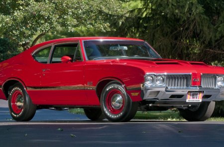 1970 Oldsmobile 4-4-2 W30 - oldsmobile, car, muscle car, 442