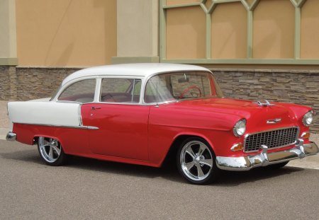 1955 Chevrolet 210 Custom 2 Door Sedan - 2 door, sedan, chevrolet, chevy