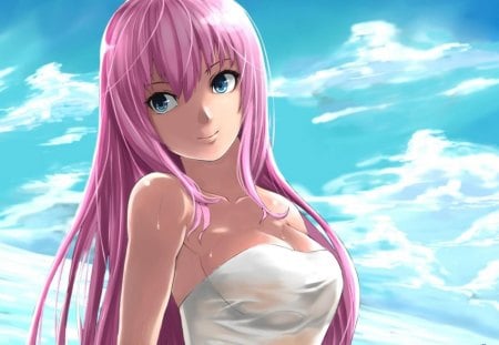 Megurine Luka - anime, luka, megurine, hair