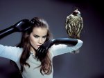 Beautiful Girl With Falcon