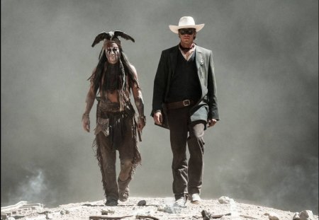 Lone Ranger Movie - 2013, outdoors, movie, rocks