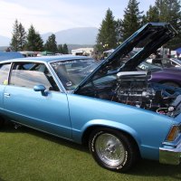 1978 Blue Chevy Malibu 