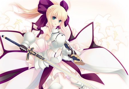 Fate stay night - doll, girl, anime, cute, fate stay night