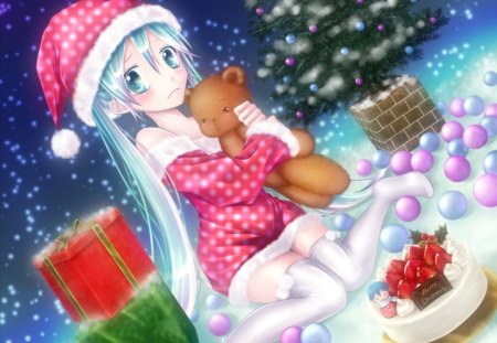 Happy on Christmas - anime, entertainment, cute, other