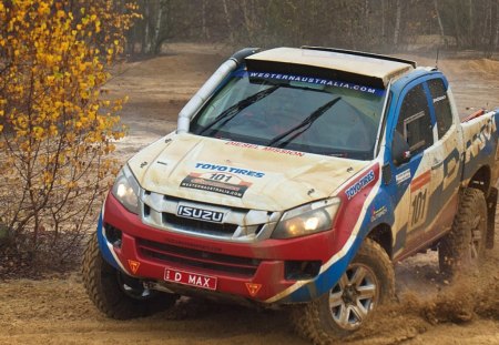 Isuzu D-Max - offroad, 4x4, endurance, rally