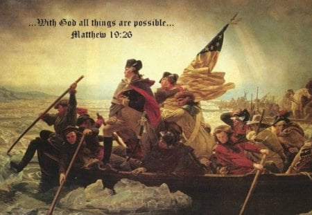 The Washington Crossing - the washington crossing, george washington, washington crossing the delaware, the crossing