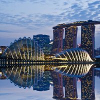 Gardens by the Bay in Singapore