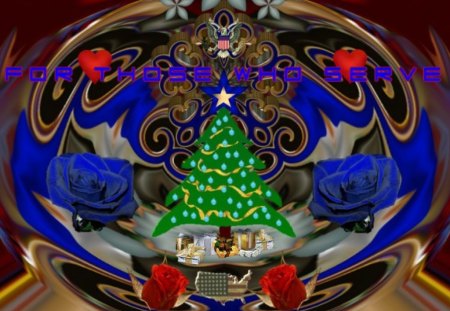 Christmas 41 - eye candy, collage, 3d, fractal, abstract