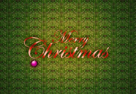 Merry Christmas - pretty, mood, beautiful, balls, lovely, christmas, wishes, holiday, new year, green, background, nice, merry christmas