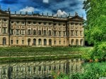 castle in milan italy hdr