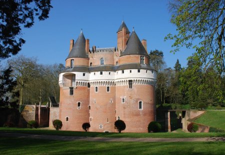 Castle of Rambures - rambures, french, france, castle, medieval