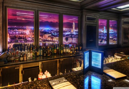 skyline bar hdr - bar, colors, view, hdr