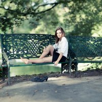 Beautiful Girl in Park