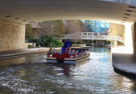 River Walk Tour Boat - river walk, sa, tour boat, boat