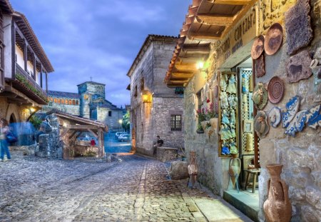 Santillana del Mar (Cantabria, Spain) - spain, pueblo, santillana del mar, cantabria