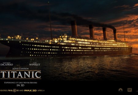 Titanic - titanic, ship, movie, 1912