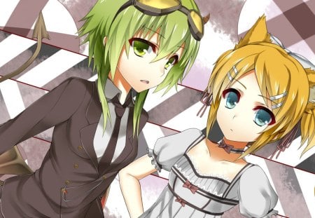 Anime - anime, animal ears, short hair, vocaloid