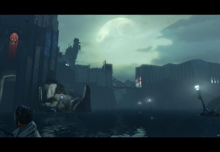 Dishonored - moon, assassin, bethesda, dishonored