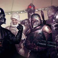 darth vader & the bounty hunters