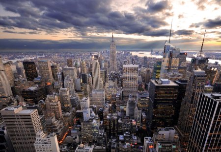 city - city, architecture, cool, skyscrapers