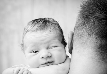 Father and baby - lovefatherhood, baby, love, father, family