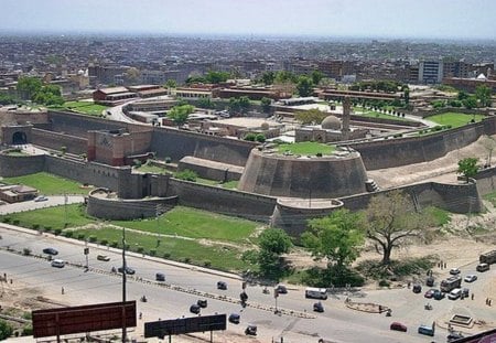 Bala Hisar Port - nature, beauty, old, pakistan, port