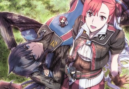 Resting... - valkyria chronicles, soldier, anime, video game