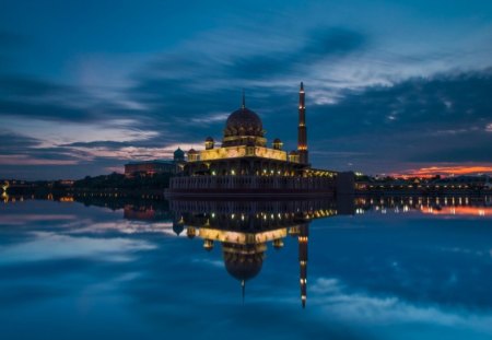 Jakarta Mosque - malaysia, east asia, jakarta, mosque