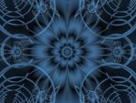 Fractal blue