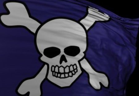 Gang of Skull - flag, skull