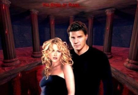 Angel and Darla - darla, vampires, tv, angel