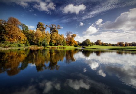 Castel Grounds - castel, lake, ground