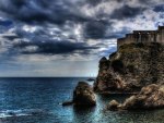 lovrijenac fortress in dubrovnik croatia hdr