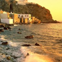 seaside on nisyros a greek island