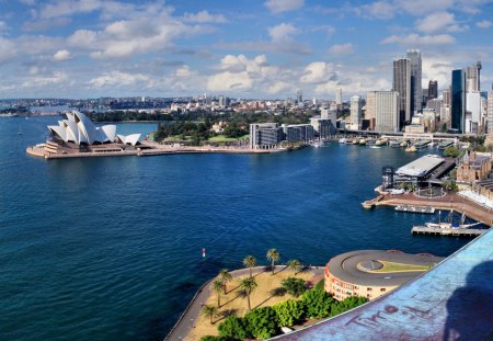 sydney - skyscrapers, sydney, architecture, cool