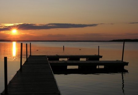 Sunset Beach - beautiful, beach, sunset, picture